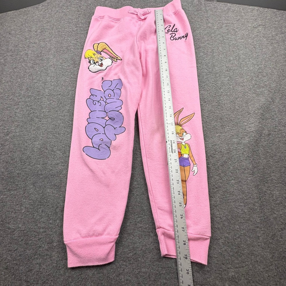 Looney Tunes Lola Bunny Pink Jogger Set Girls 9/10 Warner Bros. Toon Squad Girly - Picture 11 of 16
